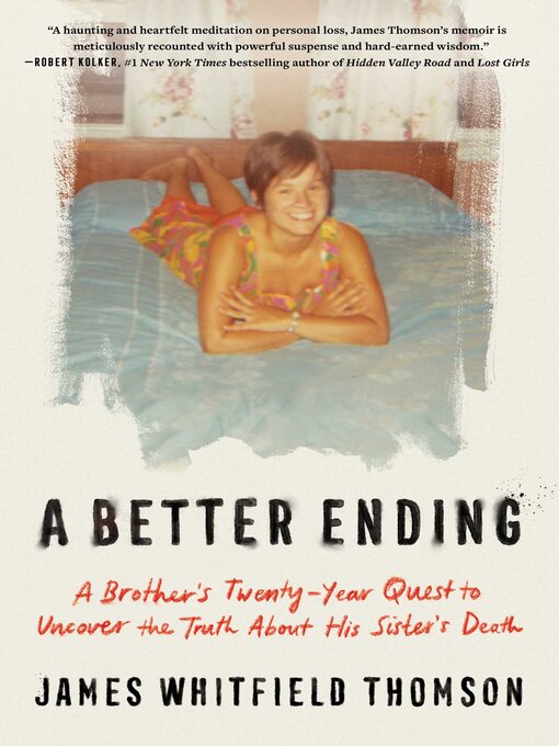 Title details for A Better Ending by James Whitfield Thomson - Wait list